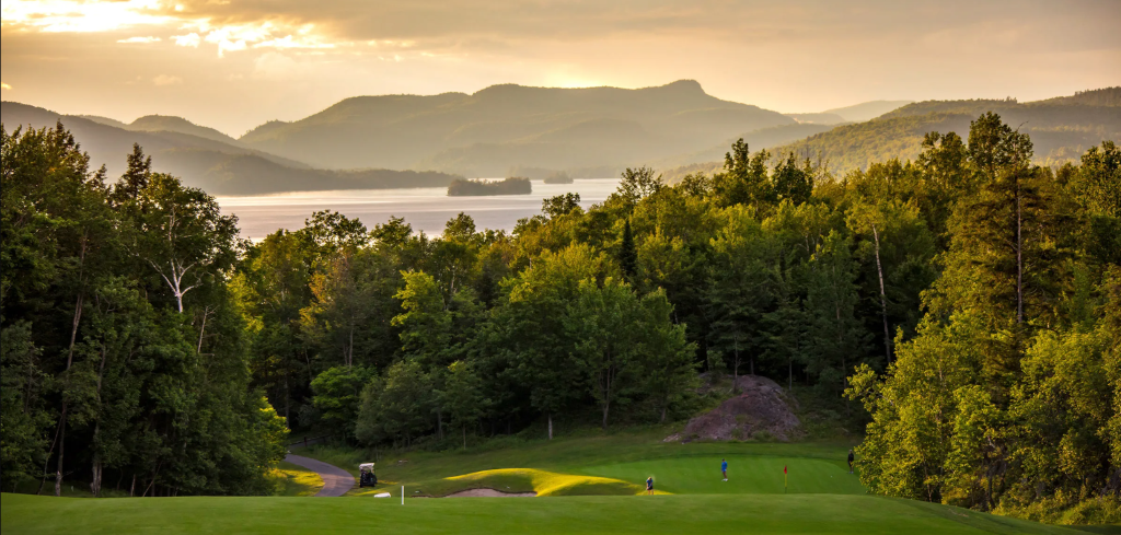 top golf courses mont tremblant le geant