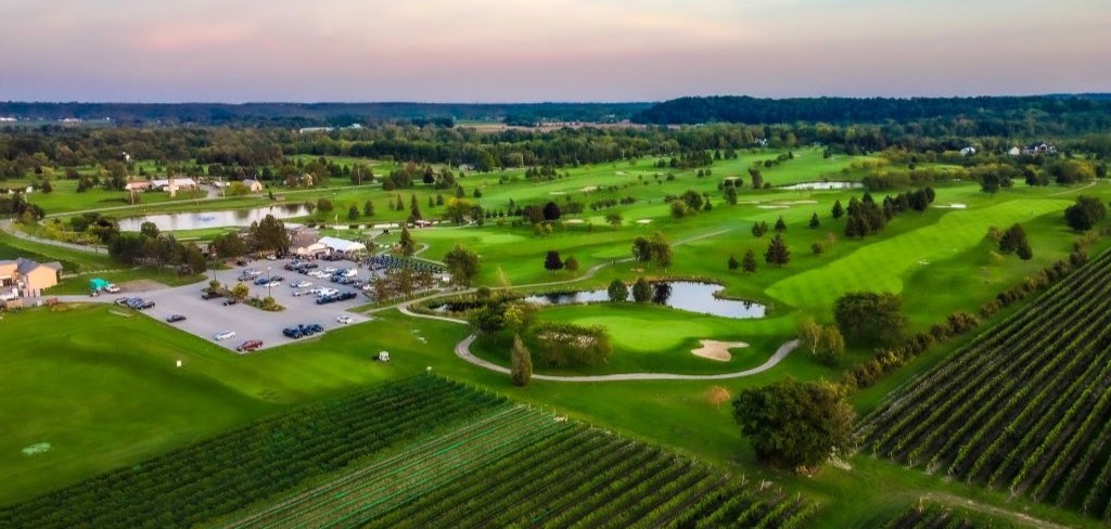 women golf trip niagara rockway vineyards